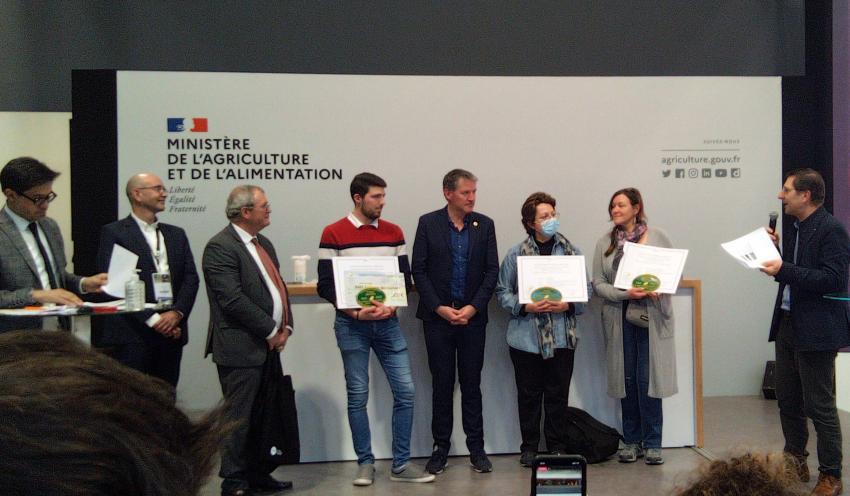 Remise des prix au Salon de l'Agriculture 2022